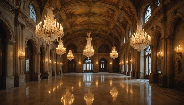 L'histoire des lustres en cristal : des châteaux aux maisons modernes