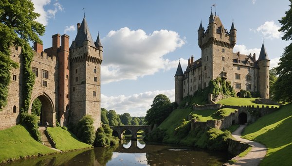 Quelle est la différence entre un château et un manoir ?